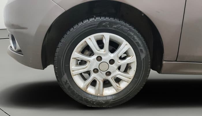 2018 Tata Tiago XZA PLUS PETROL, Petrol, Automatic, 1,04,525 km, Left Front Wheel