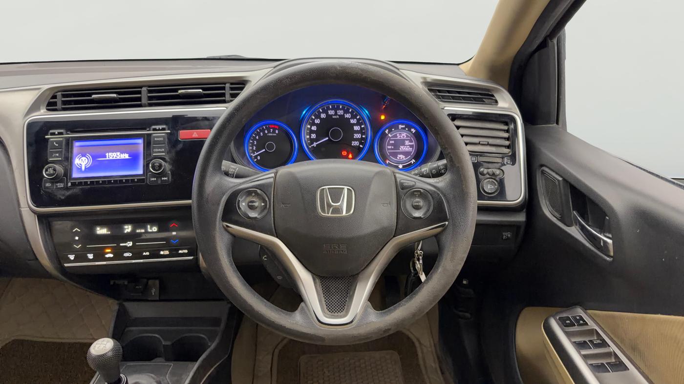 2015 Honda City 1.5L I-VTEC VX, Petrol, Manual, 93,455 km, Steering Wheel Close Up