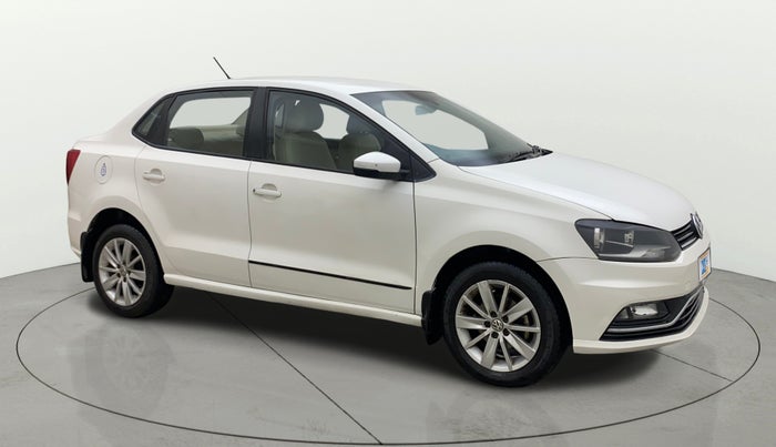 2017 Volkswagen Ameo HIGHLINE DSG 1.5 DIESEL , Diesel, Automatic, 1,00,607 km, Right Front Diagonal