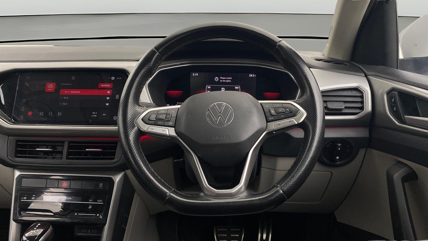 2021 Volkswagen TAIGUN GT PLUS 1.5 TSI DSG, Petrol, Automatic, 68,460 km, Steering Wheel Close Up