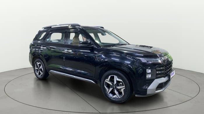 2025 Hyundai ALCAZAR Executive 7 STR 1.5 Turbo GDi Petrol MT, Petrol, Manual, 16,514 km, Right Front Diagonal