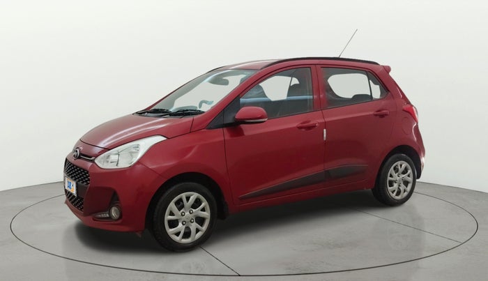2019 Hyundai Grand i10 SPORTZ 1.2 KAPPA VTVT, Petrol, Manual, 9,788 km, Left Front Diagonal
