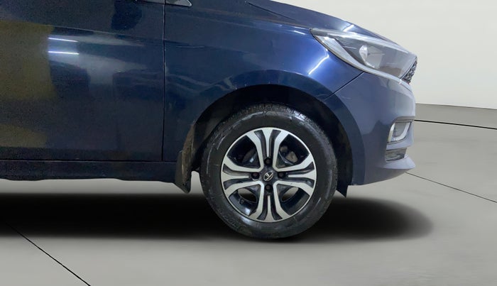 2022 Tata TIGOR XZ PLUS CNG, CNG, Manual, 53,188 km, Right Front Wheel