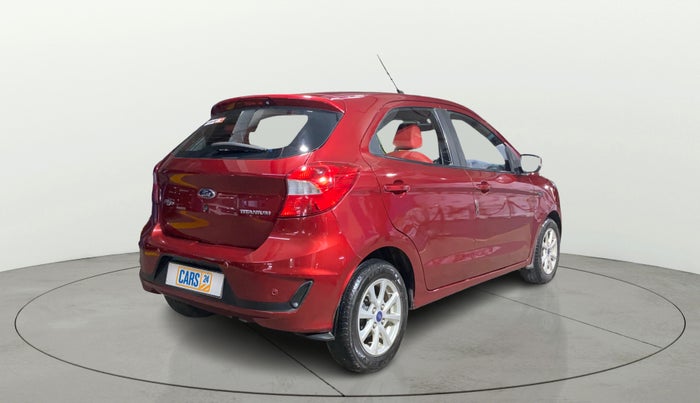 2019 Ford New Figo TITANIUM BLU 1.2 PETROL, Petrol, Manual, 13,499 km, Right Back Diagonal