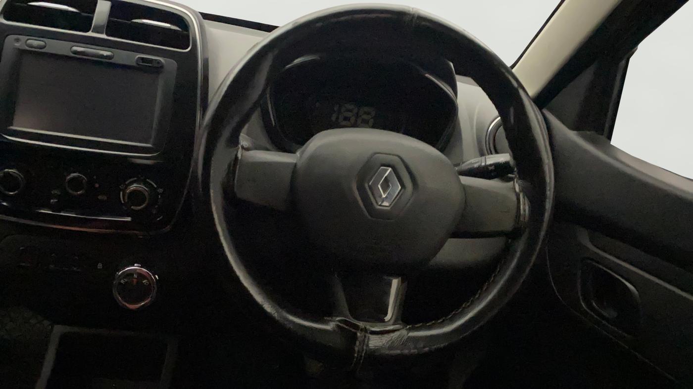 2018 Renault Kwid RXT 1.0 AMT (O), Petrol, Automatic, 78,253 km, Steering Wheel Close Up