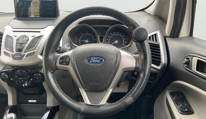 2016 Ford Ecosport TITANIUM 1.5L DIESEL, Diesel, Manual, 59,198 km, Steering Wheel Close Up