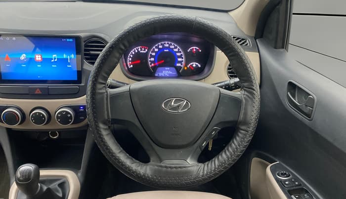 2017 Hyundai Grand i10 MAGNA 1.2 KAPPA VTVT, Petrol, Manual, 64,662 km, Steering Wheel Close Up