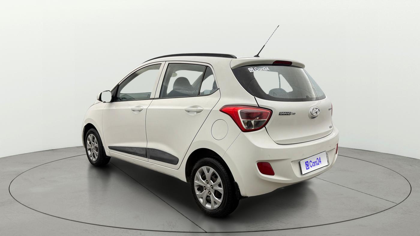 2016 Hyundai Grand i10 SPORTZ 1.2 KAPPA VTVT, Petrol, Manual, 18,094 km, Left Back Diagonal