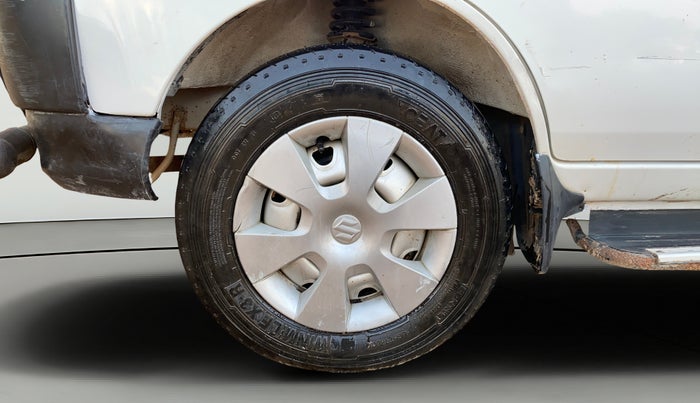 2017 Maruti Eeco 5 STR WITH A/C+HTR, Petrol, Manual, 51,785 km, Left Front Wheel