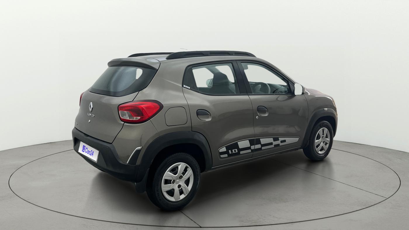 2017 Renault Kwid RXT 1.0 (O), Petrol, Manual, 1,35,973 km, Right Back Diagonal