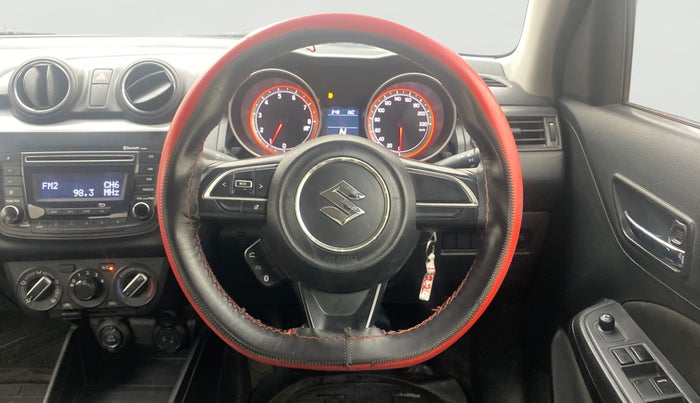 2019 Maruti Swift VXI AMT, Petrol, Automatic, 93,409 km, Steering Wheel Close Up