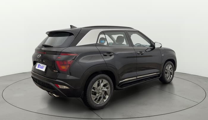 2020 Hyundai Creta SX (O) 1.4 TURBO DCT, Petrol, Automatic, 37,960 km, Right Back Diagonal