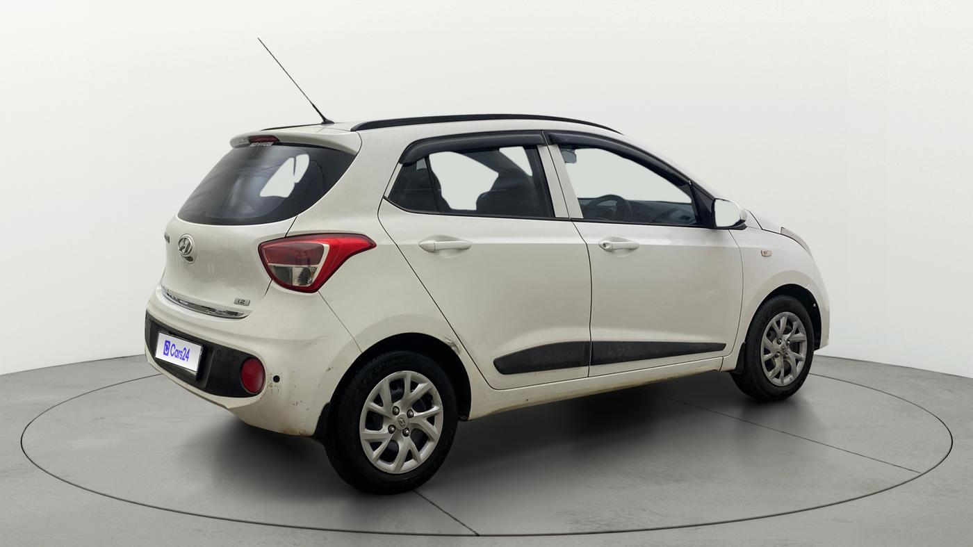 2019 Hyundai Grand i10 MAGNA 1.2 KAPPA VTVT, Petrol, Manual, 60,306 km, Right Back Diagonal