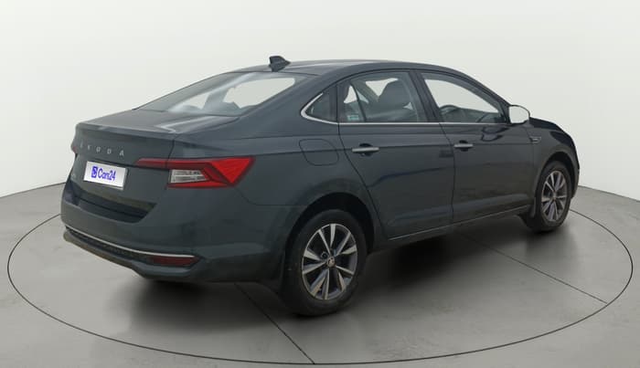 2022 Skoda SLAVIA STYLE 1.5L TSI DSG, Petrol, Automatic, 28,202 km, Right Back Diagonal