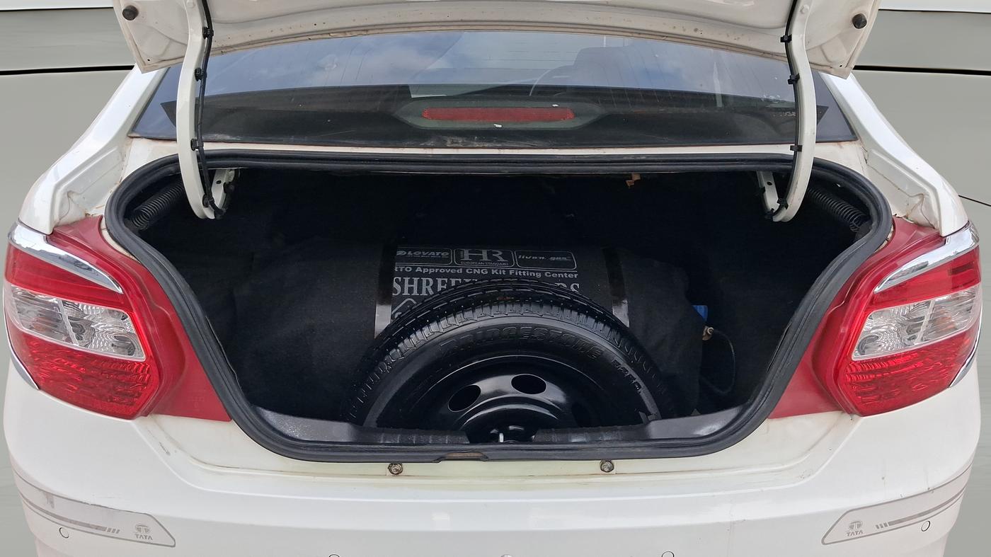 2016 Tata Zest XM PETROL, CNG, Manual, 97,394 km, Boot Open Zoomed View