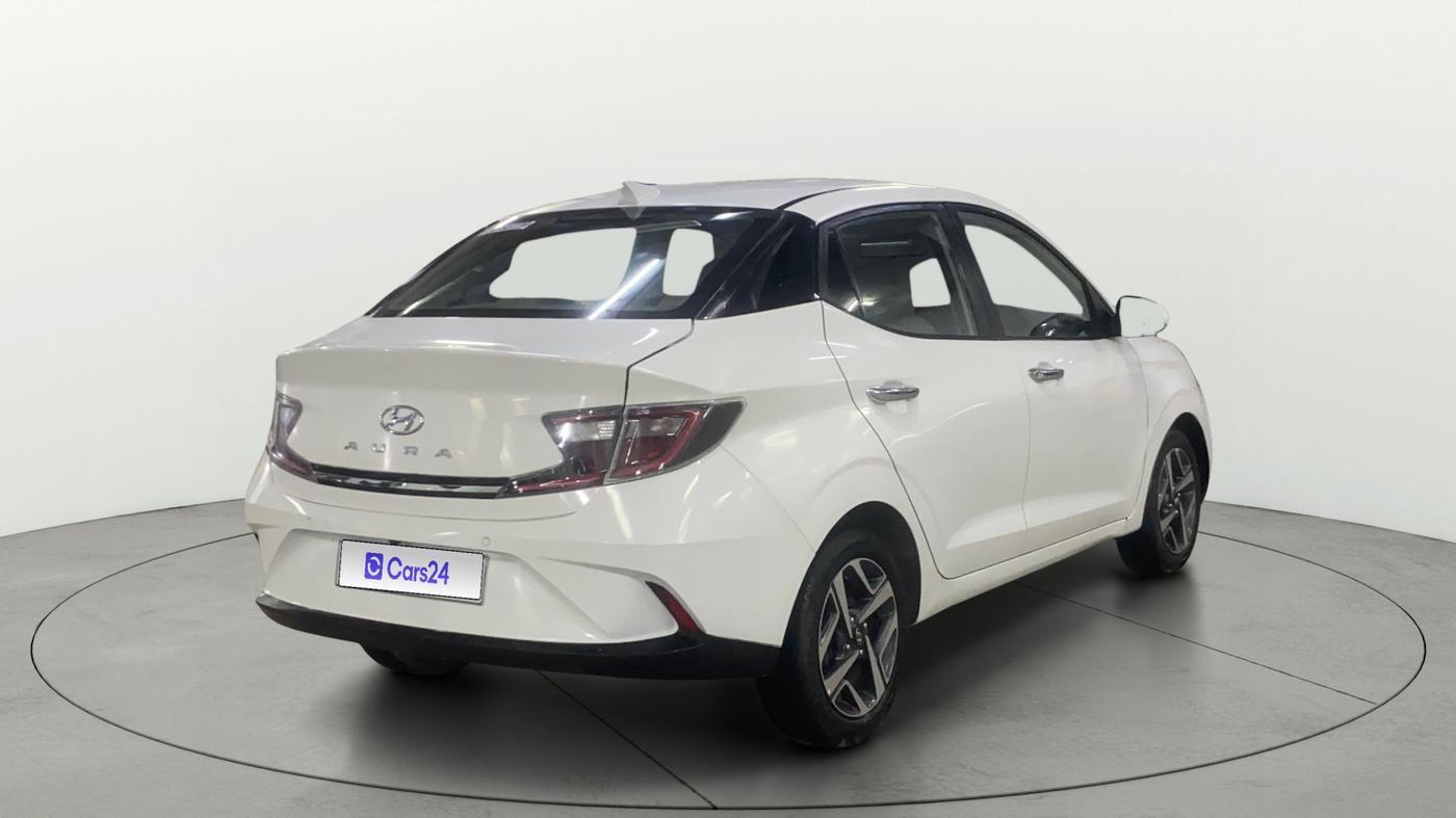 2020 Hyundai AURA SX 1.2 (O) CRDI, Diesel, Manual, 36,630 km, Right Back Diagonal