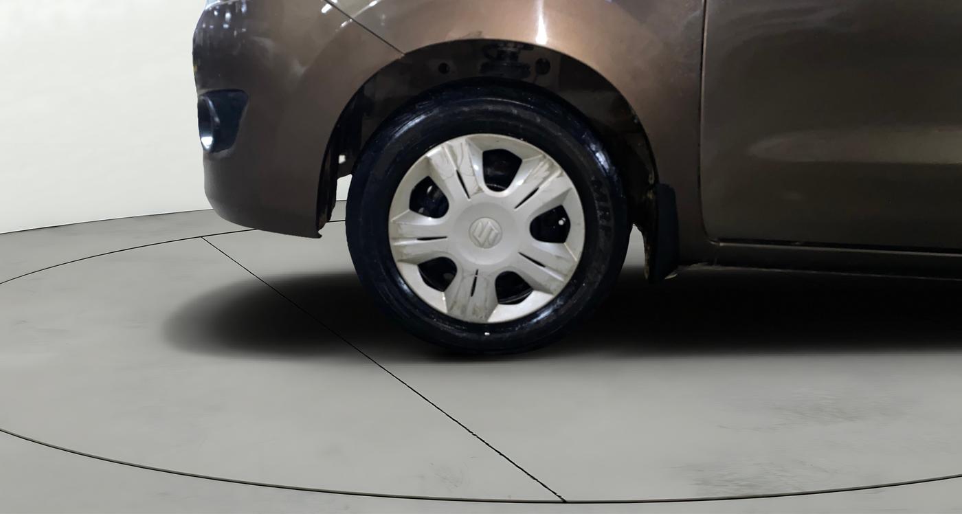 2014 Maruti Wagon R 1.0 VXI, Petrol, Manual, 24,927 km, Left Front Wheel