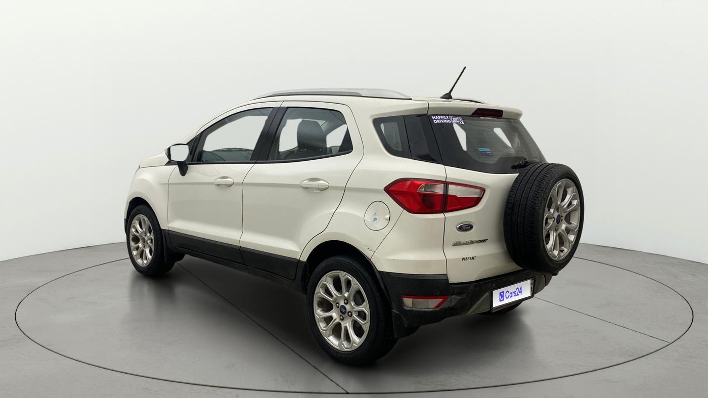 2018 Ford Ecosport TITANIUM 1.5L PETROL AT, Petrol, Automatic, 35,384 km, Left Back Diagonal