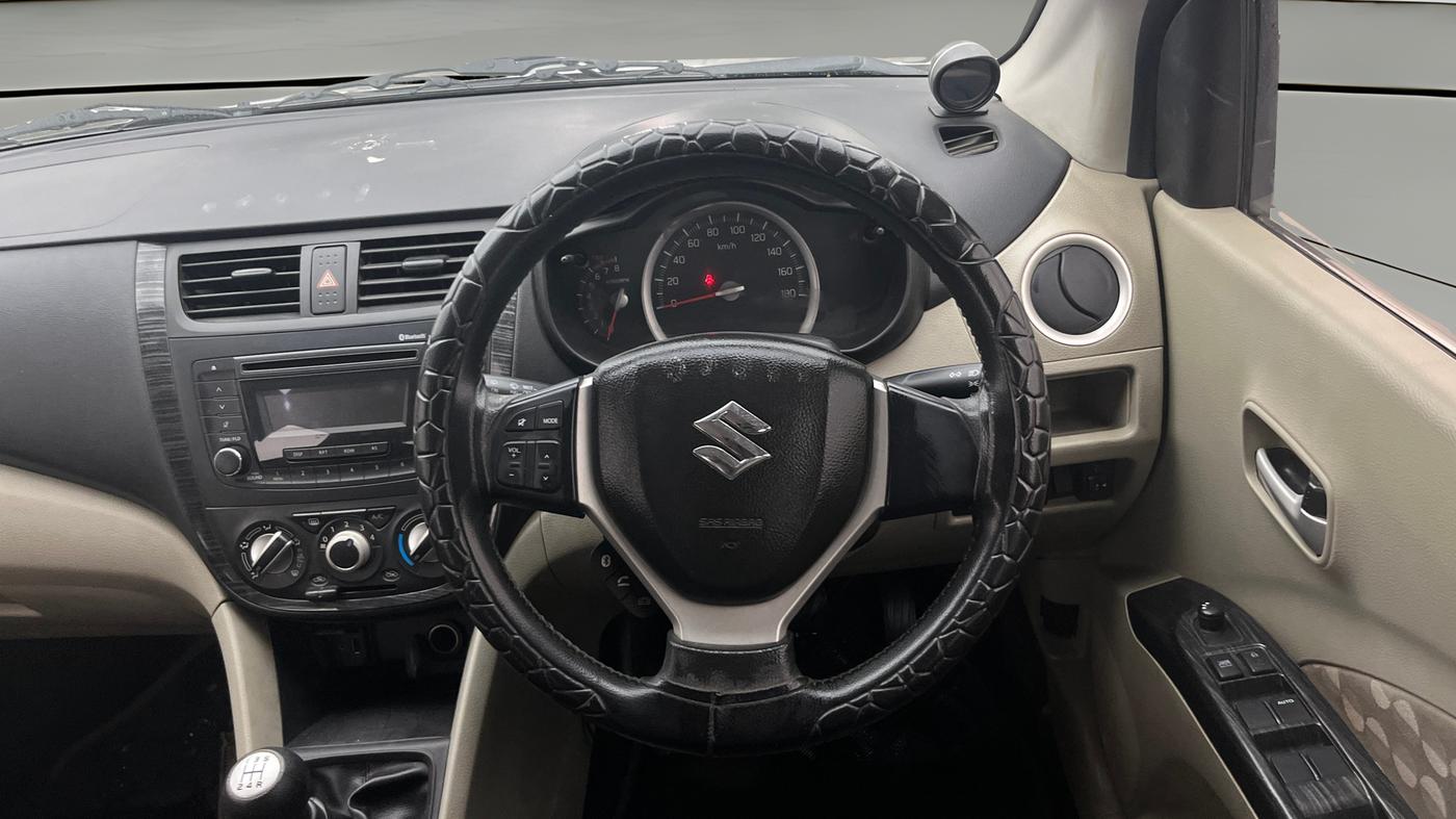 2014 Maruti Celerio ZXI, Petrol, Manual, 83,188 km, Steering Wheel Close Up