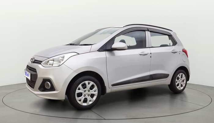 2015 Hyundai Grand i10 SPORTZ 1.2 KAPPA VTVT, Petrol, Manual, 23,209 km, Left Front Diagonal