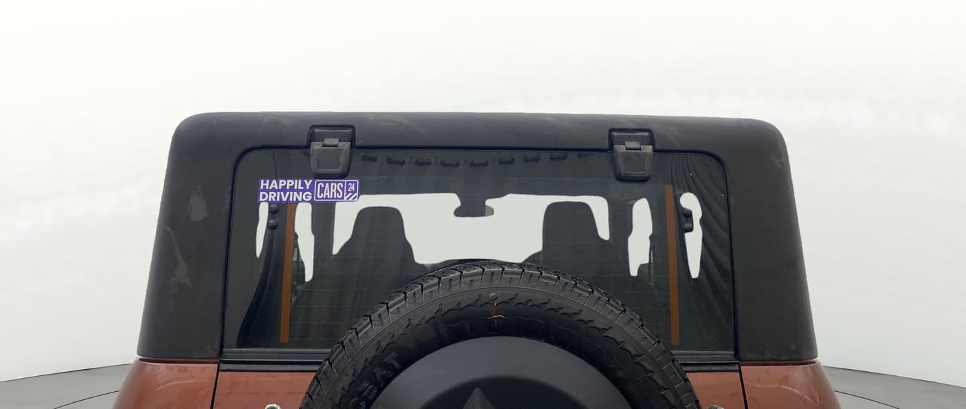 2021 Mahindra Thar LX PETROL HT 4WD AT, Petrol, Automatic, 55,979 km, Rear Windshield