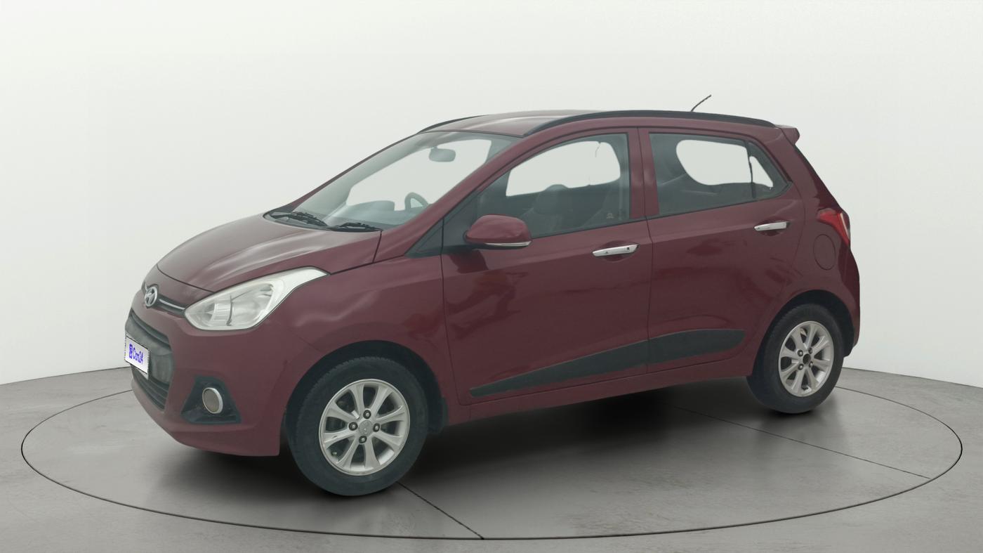 2014 Hyundai Grand i10 ASTA AT 1.2 KAPPA VTVT, Petrol, Automatic, 66,107 km, Left Front Diagonal