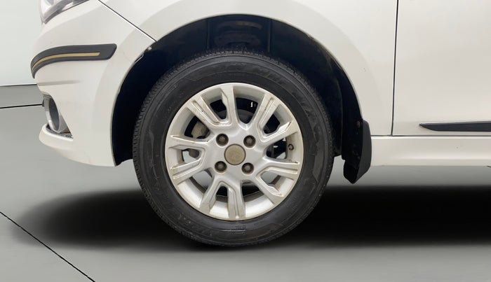 2017 Tata Tiago XZA PETROL, Petrol, Automatic, 66,864 km, Left Front Wheel