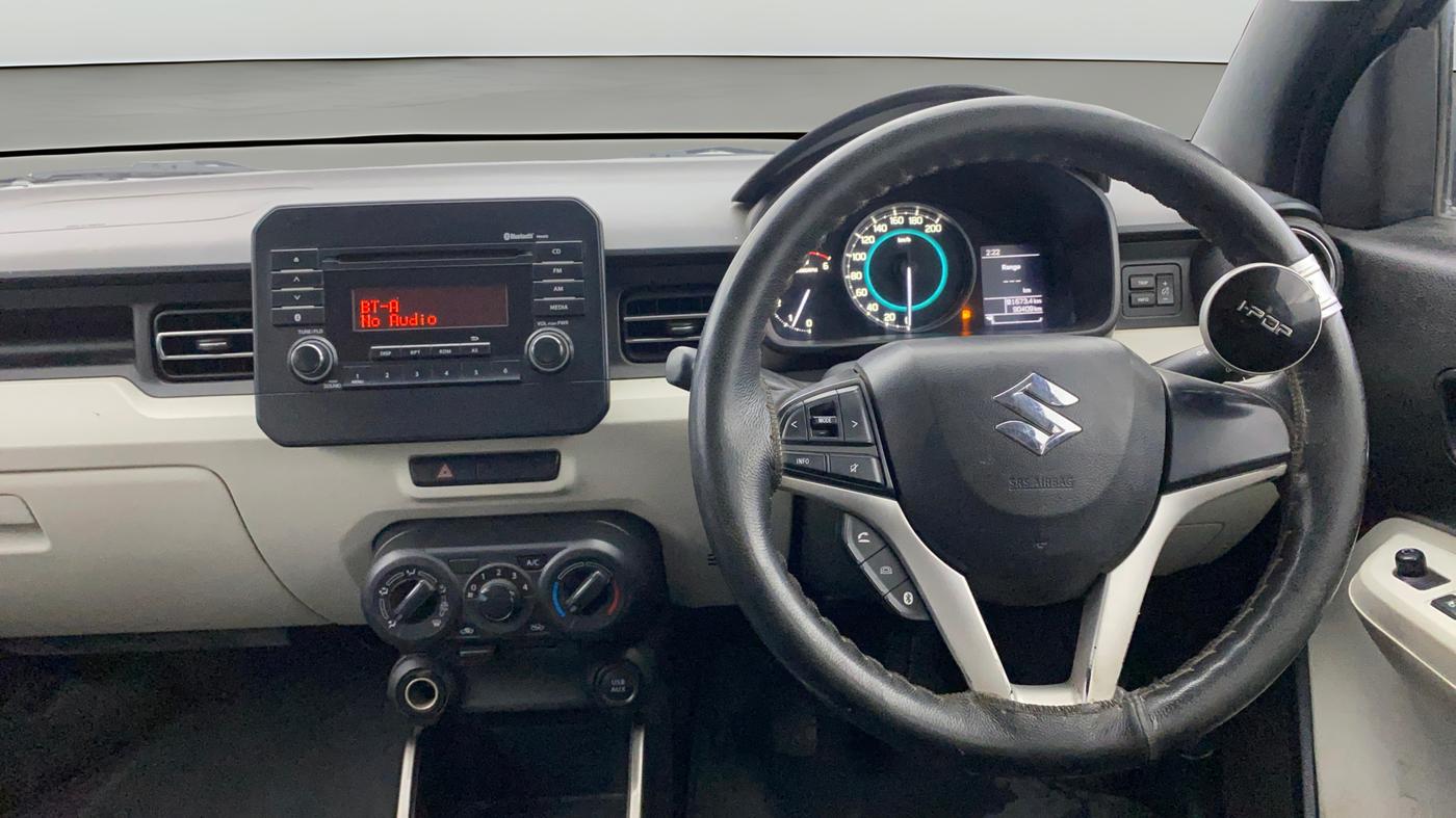 2017 Maruti IGNIS DELTA 1.3, Diesel, Manual, 90,400 km, Steering Wheel Close Up