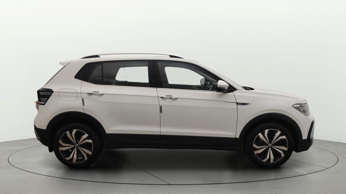 2022 Volkswagen TAIGUN GT PLUS 1.5 TSI DSG, Petrol, Automatic, 1,32,188 km, Right Side View
