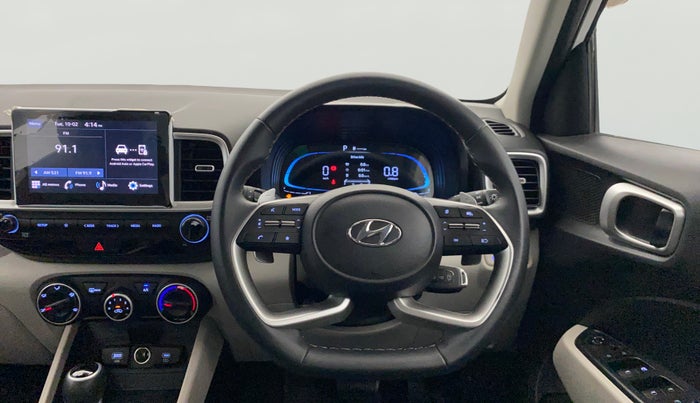 2024 Hyundai VENUE S (O) 1.0 Turbo Petrol DCT, Petrol, Automatic, 15,043 km, Steering Wheel Close Up