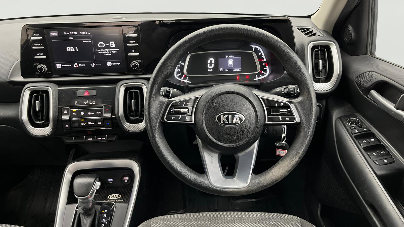 2020 KIA SONET HTK PLUS 1.0 DCT, Petrol, Automatic, 44,267 km, Steering Wheel Close Up