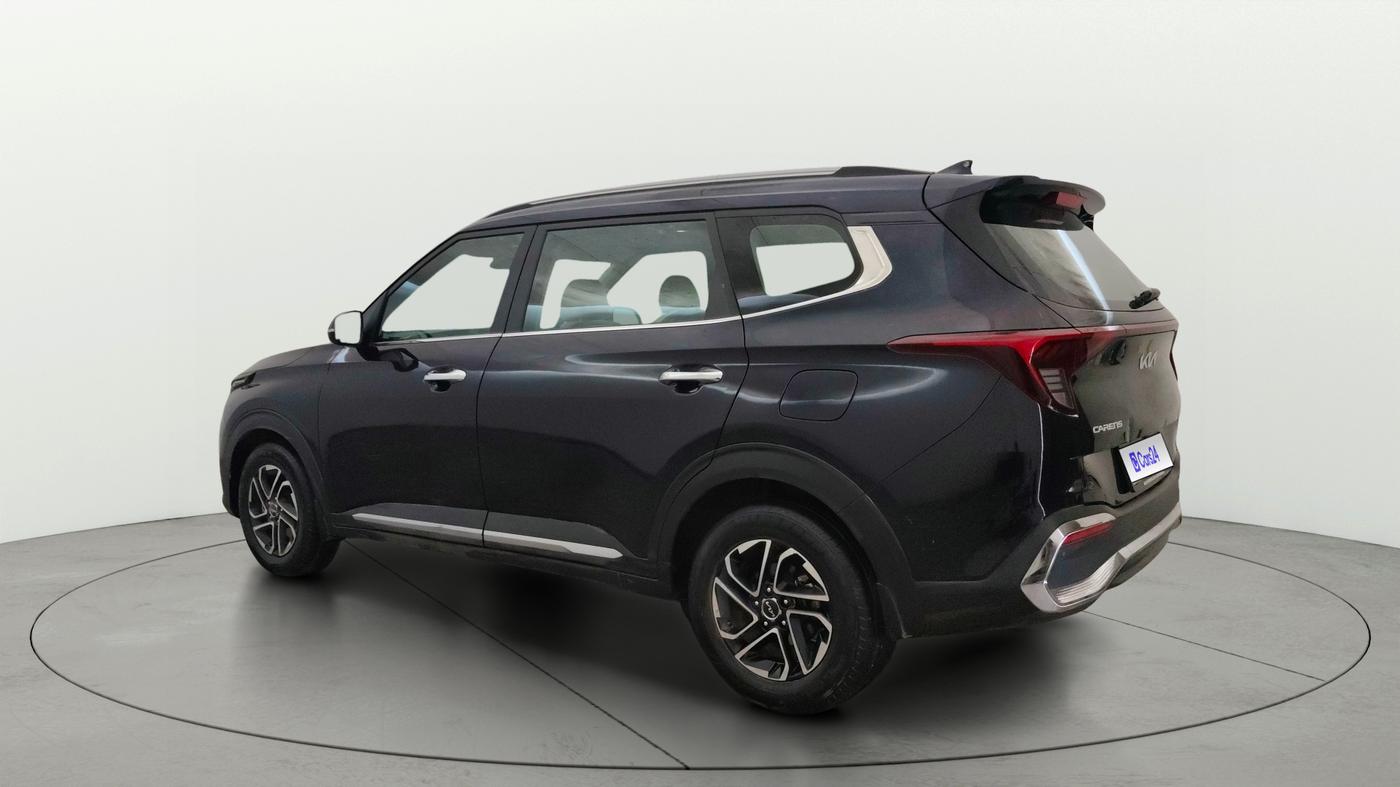 2022 KIA CARENS LUXURY PLUS 1.5 DIESEL AT 7 STR, Diesel, Automatic, 27,753 km, Left Back Diagonal