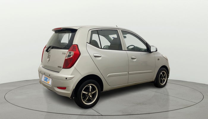 2012 Hyundai i10 SPORTZ 1.2 AT, Petrol, Automatic, 39,335 km, Right Back Diagonal