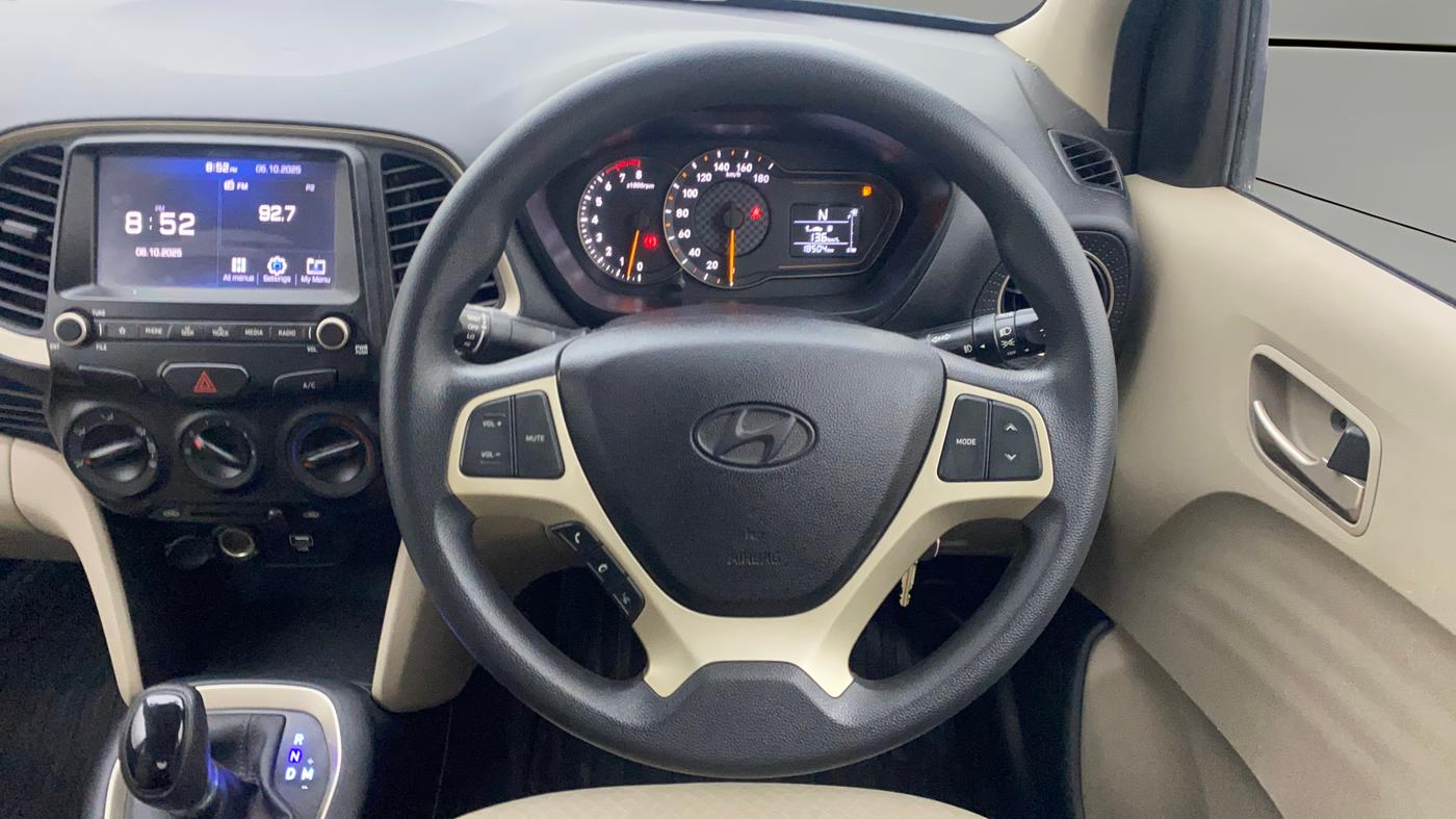2021 Hyundai NEW SANTRO SPORTZ AMT, Petrol, Automatic, 18,461 km, Steering Wheel Close Up