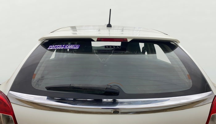 2016 Maruti Baleno ZETA PETROL 1.2, Petrol, Manual, 80,957 km, Rear Windshield