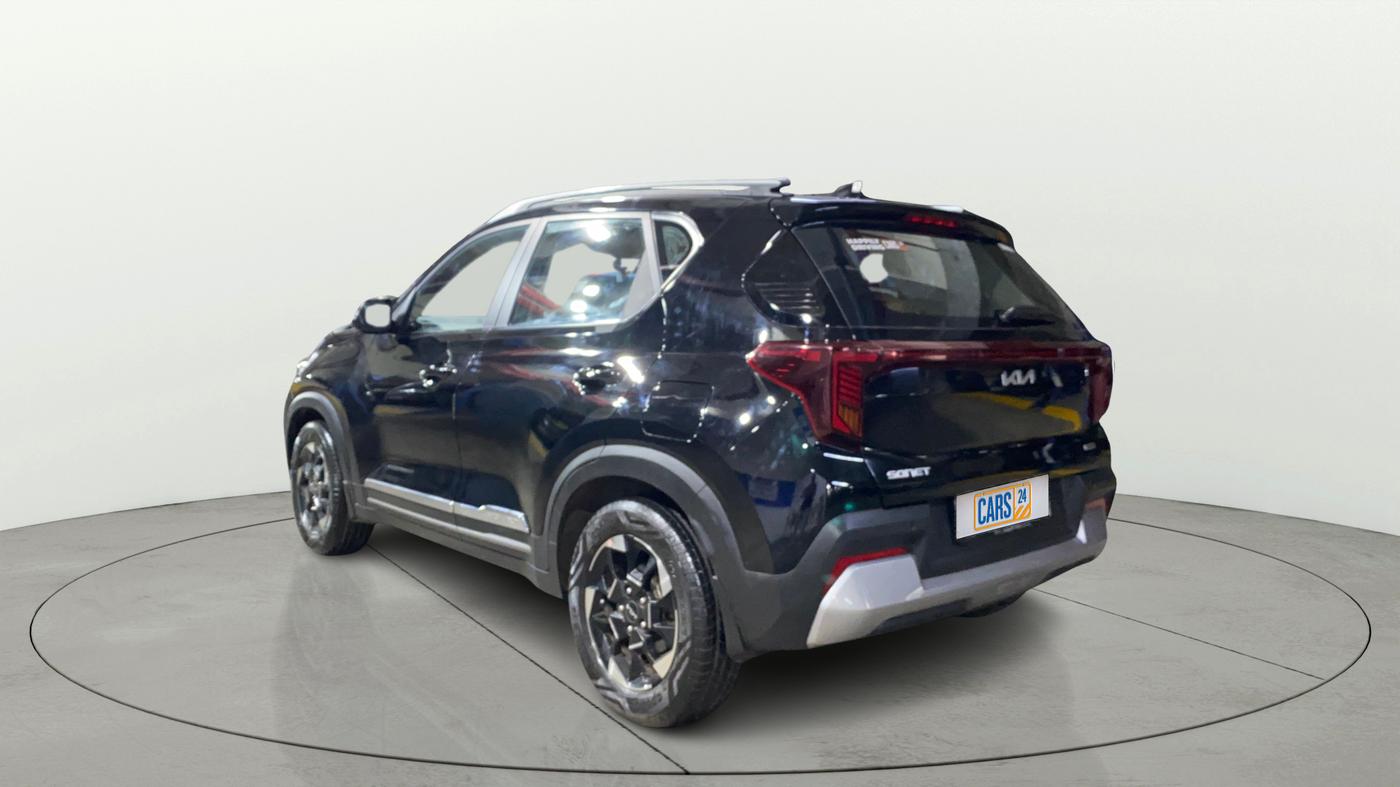 2024 KIA SONET HTX PLUS 1.0 TURBO PETROL IMT, Petrol, Manual, 16,604 km, Left Back Diagonal