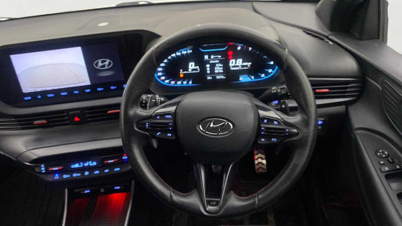 2022 Hyundai NEW I20 N LINE N8 1.0 TURBO GDI DCT, Petrol, Automatic, 72,740 km, Steering Wheel Close Up