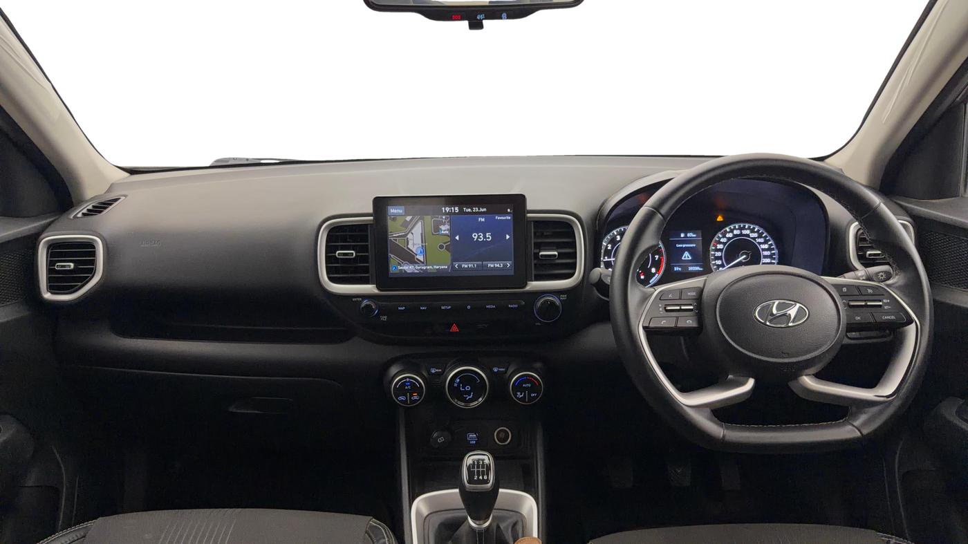 2021 Hyundai VENUE SX 1.0 (O) TURBO, Petrol, Manual, 39,327 km, Dashboard