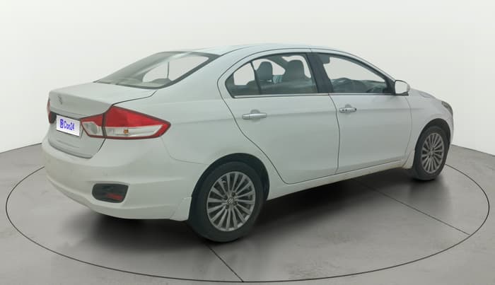 2017 Maruti Ciaz ALPHA  AT 1.4  PETROL, CNG, Automatic, 91,133 km, Right Back Diagonal