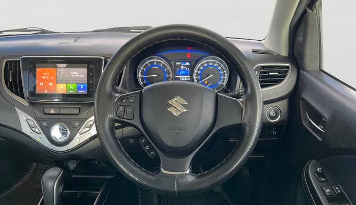 2019 Maruti Baleno ZETA CVT PETROL 1.2, Petrol, Automatic, 62,661 km, Steering Wheel Close Up
