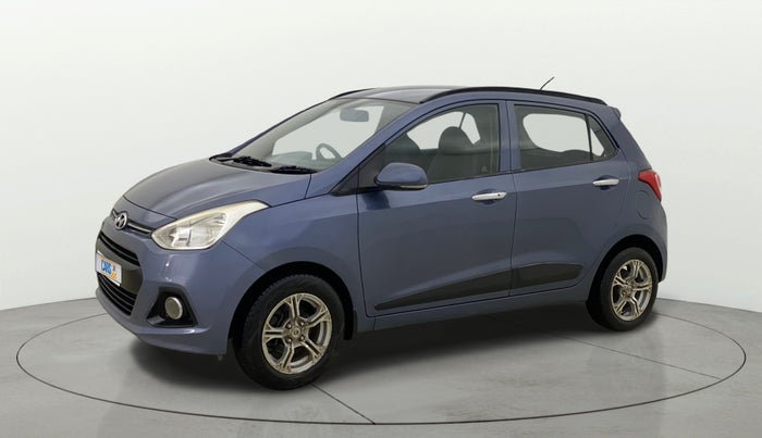 2014 Hyundai Grand i10 SPORTZ 1.2 KAPPA VTVT, Petrol, Manual, 33,989 km, Left Front Diagonal