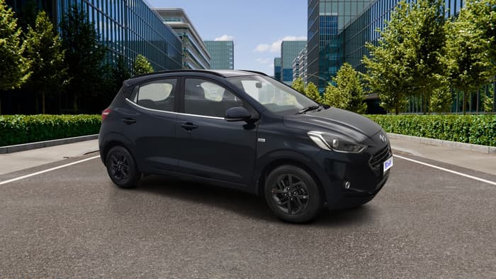 2021 Hyundai GRAND I10 NIOS SPORTZ AMT 1.2 KAPPA VTVT, Petrol, Automatic, 37,059 km, Right Front Diagonal