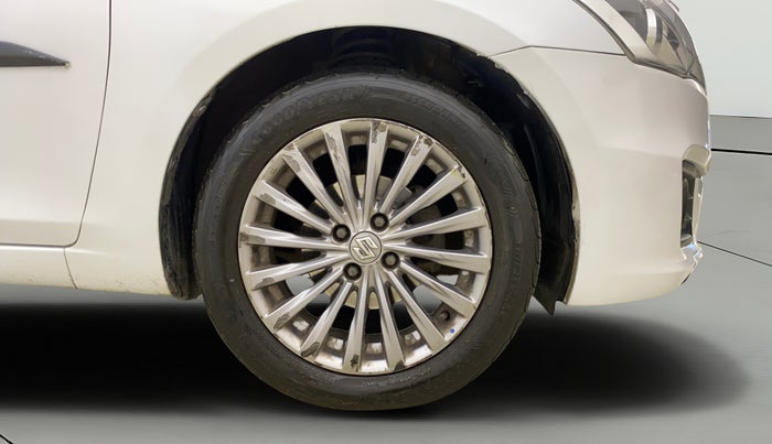 2018 Maruti Ciaz ALPHA DIESEL 1.3, Diesel, Manual, 88,214 km, Right Front Wheel