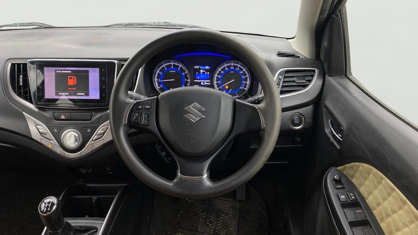 2019 Maruti Baleno ZETA PETROL 1.2, Petrol, Manual, 46,144 km, Steering Wheel Close Up