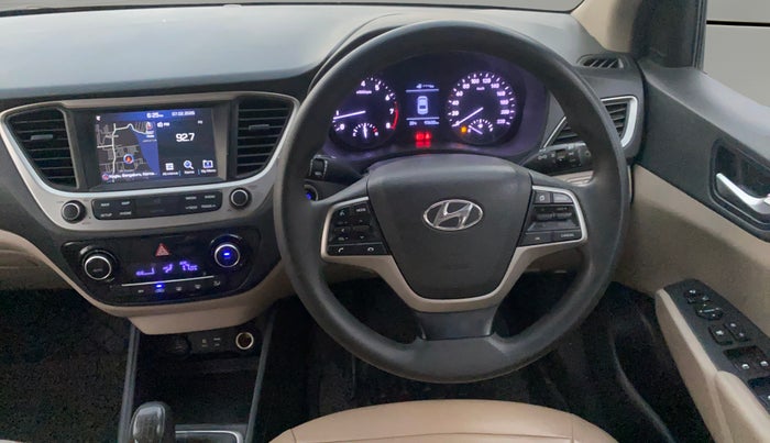 2019 Hyundai Verna 1.6 VTVT SX, Petrol, Manual, 93,601 km, Steering Wheel Close Up