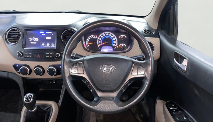 2018 Hyundai Grand i10 SPORTZ 1.2 KAPPA VTVT, Petrol, Manual, 28,992 km, Steering Wheel Close Up