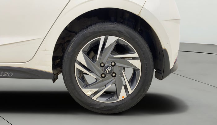 2021 Hyundai NEW I20 ASTA (O) 1.0 TURBO GDI DCT, Petrol, Automatic, 27,728 km, Left Rear Wheel