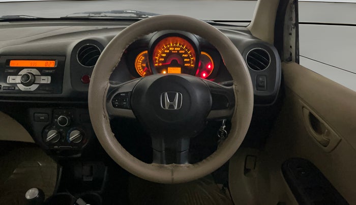2014 Honda Amaze 1.2L I-VTEC S, Petrol, Manual, 62,790 km, Steering Wheel Close Up