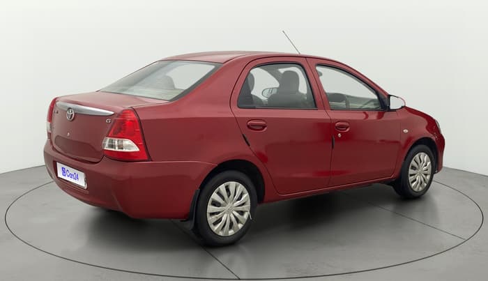 2015 Toyota Etios G, Petrol, Manual, 34,034 km, Right Back Diagonal