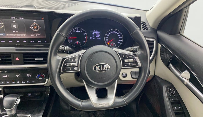 2020 KIA SELTOS HTX IVT 1.5 PETROL, Petrol, Automatic, 81,975 km, Steering Wheel Close Up